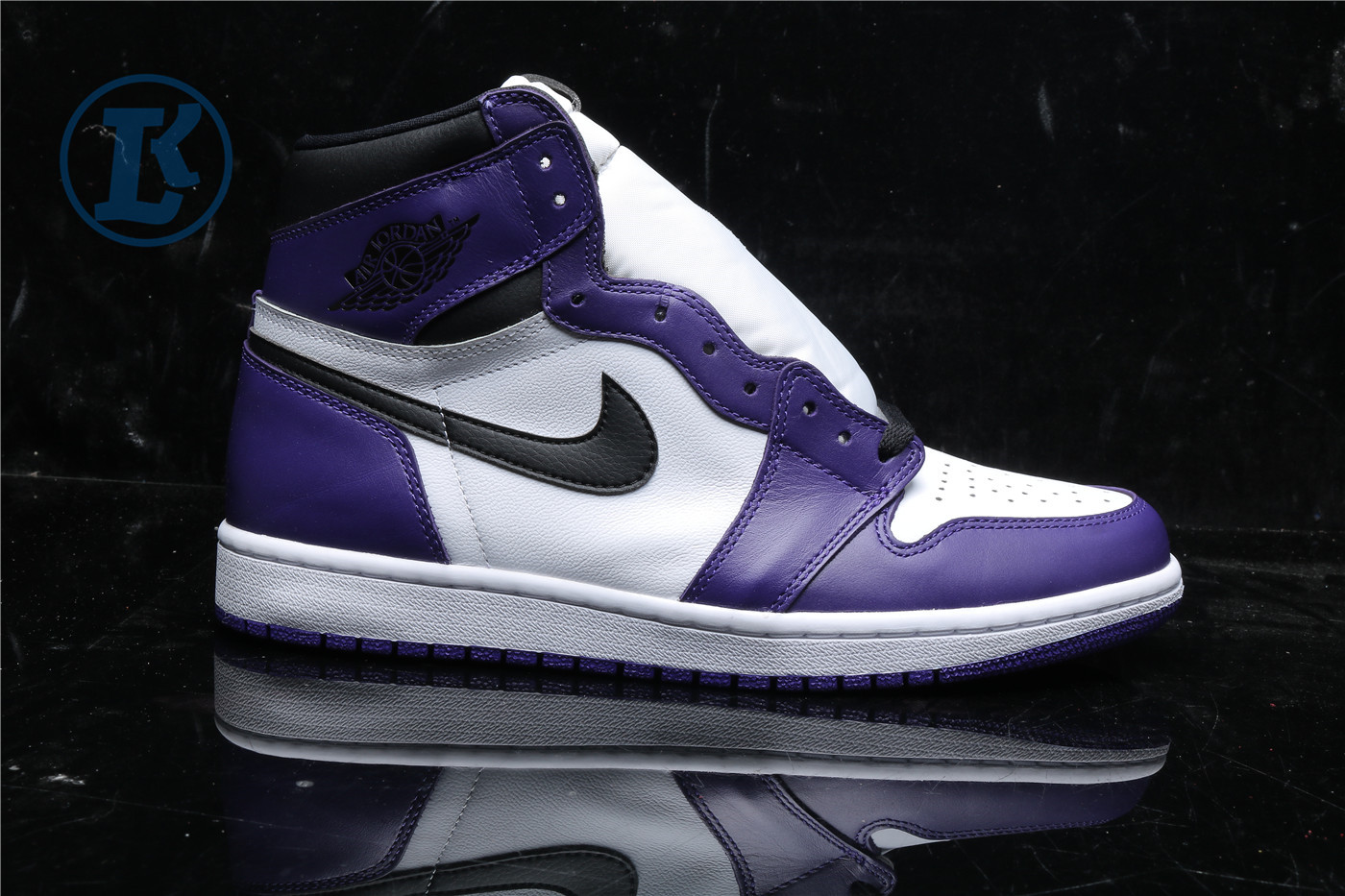 Jordan 1 Retro High Court Purple White